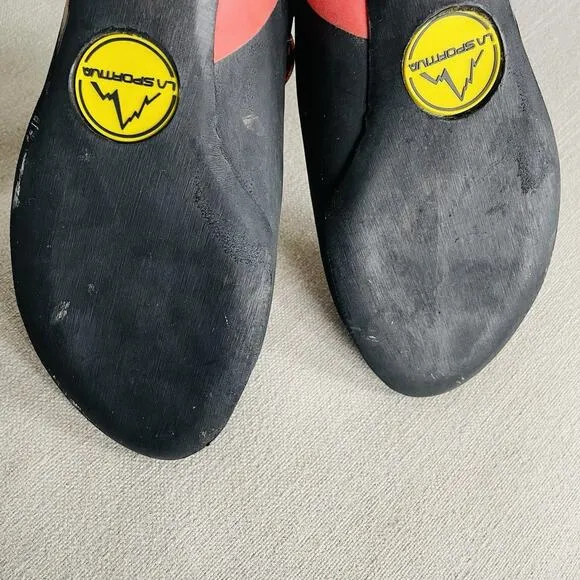 La Sportiva Finale Climbing Shoes Vibram X Sedge Lace Up Pink EU 36 | US 5.5
