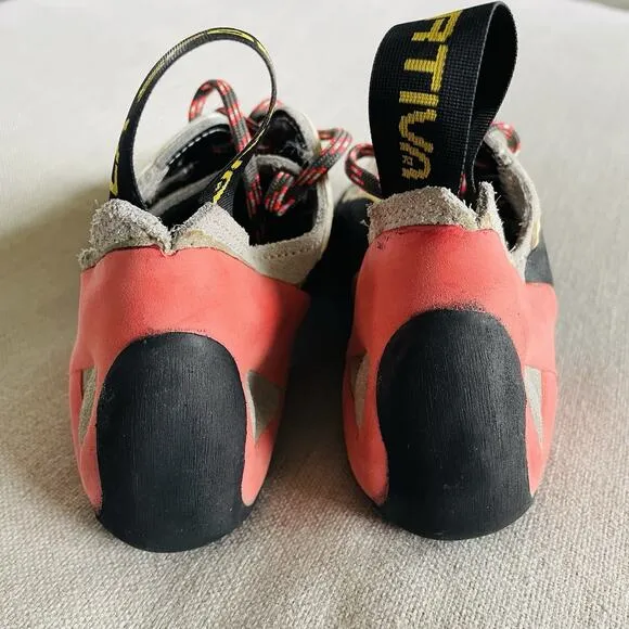 La Sportiva Finale Climbing Shoes Vibram X Sedge Lace Up Pink EU 36 | US 5.5