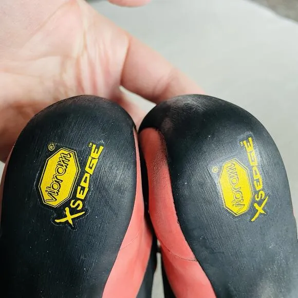 La Sportiva Finale Climbing Shoes Vibram X Sedge Lace Up Pink EU 36 | US 5.5