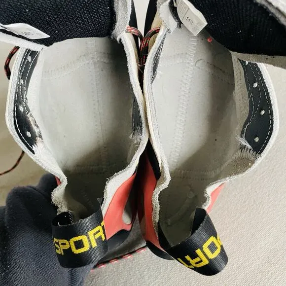La Sportiva Finale Climbing Shoes Vibram X Sedge Lace Up Pink EU 36 | US 5.5