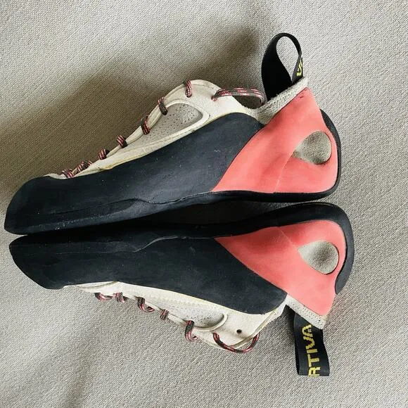 La Sportiva Finale Climbing Shoes Vibram X Sedge Lace Up Pink EU 36 | US 5.5