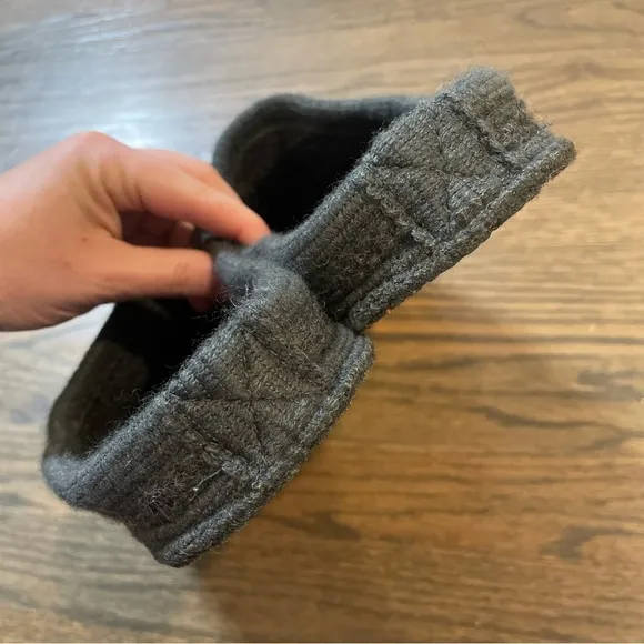 LE KAPMOZ Organic Merino Wool Warm Slip On House Slippers Breathable Clog