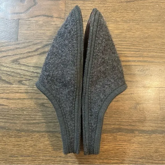 LE KAPMOZ Organic Merino Wool Warm Slip On House Slippers Breathable Clog