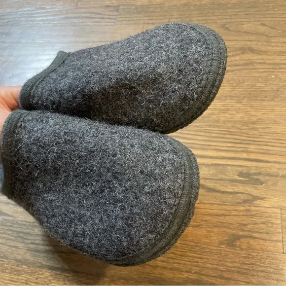 LE KAPMOZ Organic Merino Wool Warm Slip On House Slippers Breathable Clog
