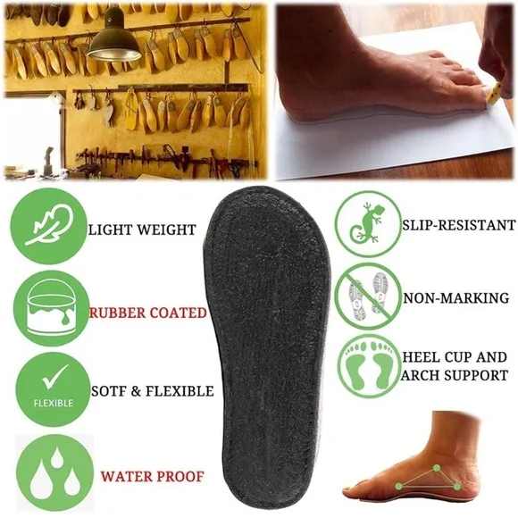 LE KAPMOZ Organic Merino Wool Warm Slip On House Slippers Breathable Clog