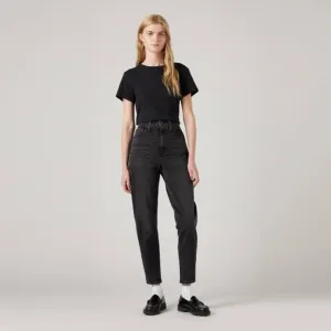 Levi's High Waisted Mom Women's Jeans Black Size 34