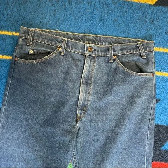 Levi’s Vintage 80s Orange Tab Jeans (39 x 31)