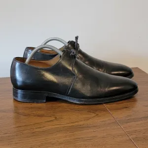 L.F. Lidfort For Barneys NY Black Italian Leather Oxford Shoes‎ US Mens Size 8.5