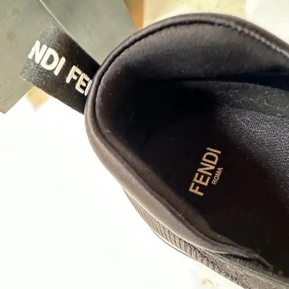 LIKE NEW FENDI SLIP ON SNEAKERS