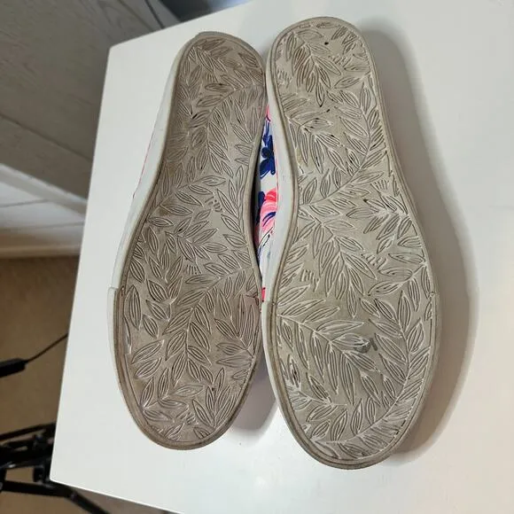 Lilly Pulitzer Julie Mule Party Like A Lobster Womens 10 Slip On Canvas Shoe