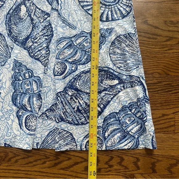 Lilly Pulitzer Mom and Mini Daughter Matching Dresses Blue Peri Stuffed Shells
