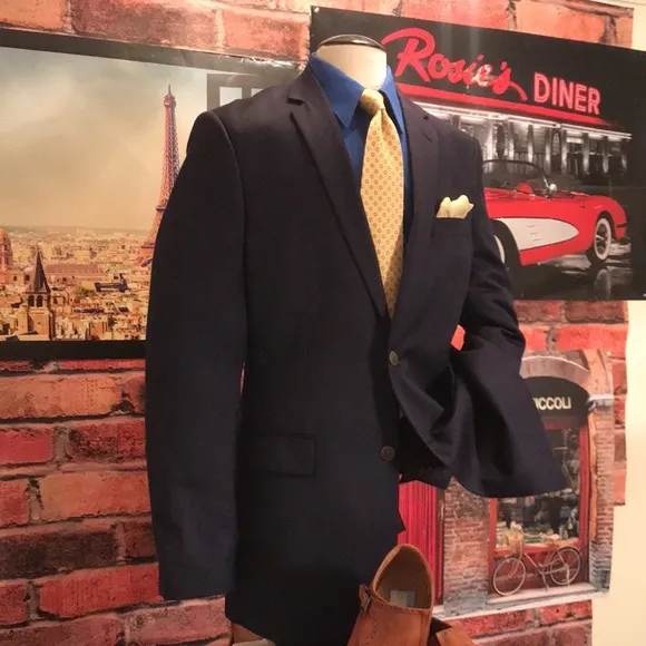 Linea Uomo Navy Blazer