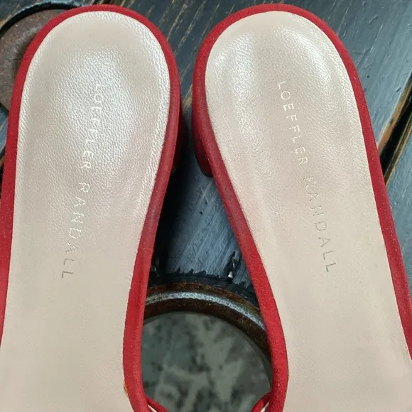 Loeffler Randall Vera Sandal Suede Heeled Mule