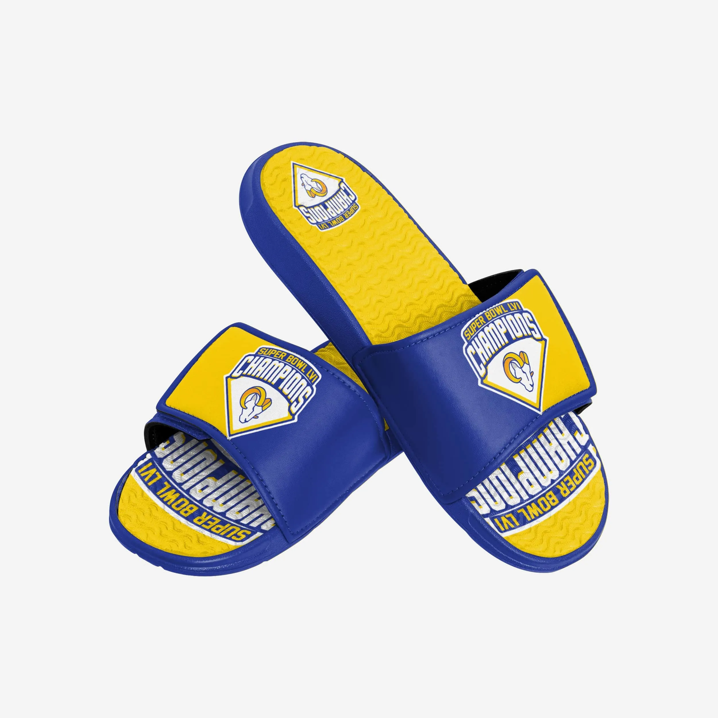Los Angeles Rams Super Bowl LVI Champions Gel Slide