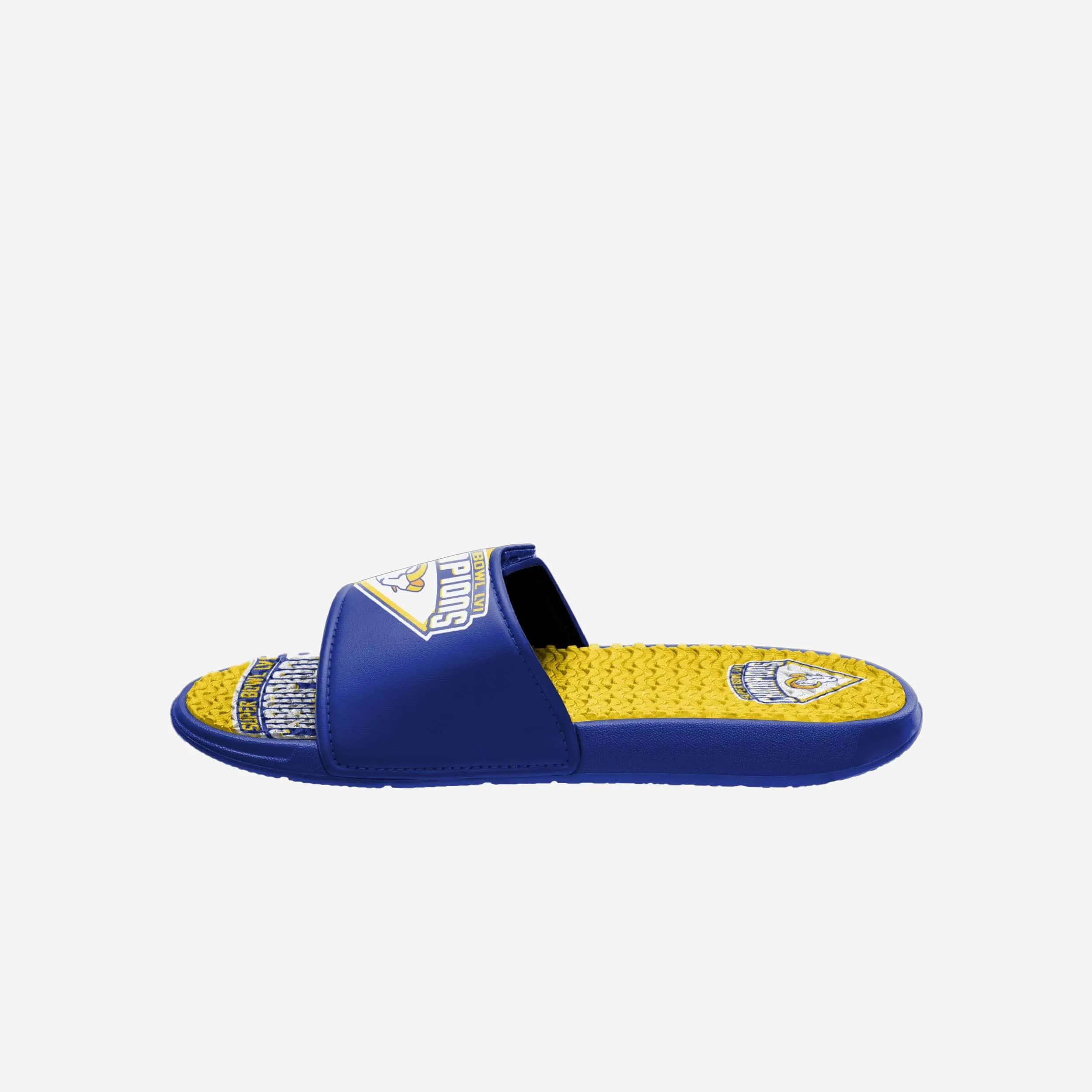 Los Angeles Rams Super Bowl LVI Champions Gel Slide