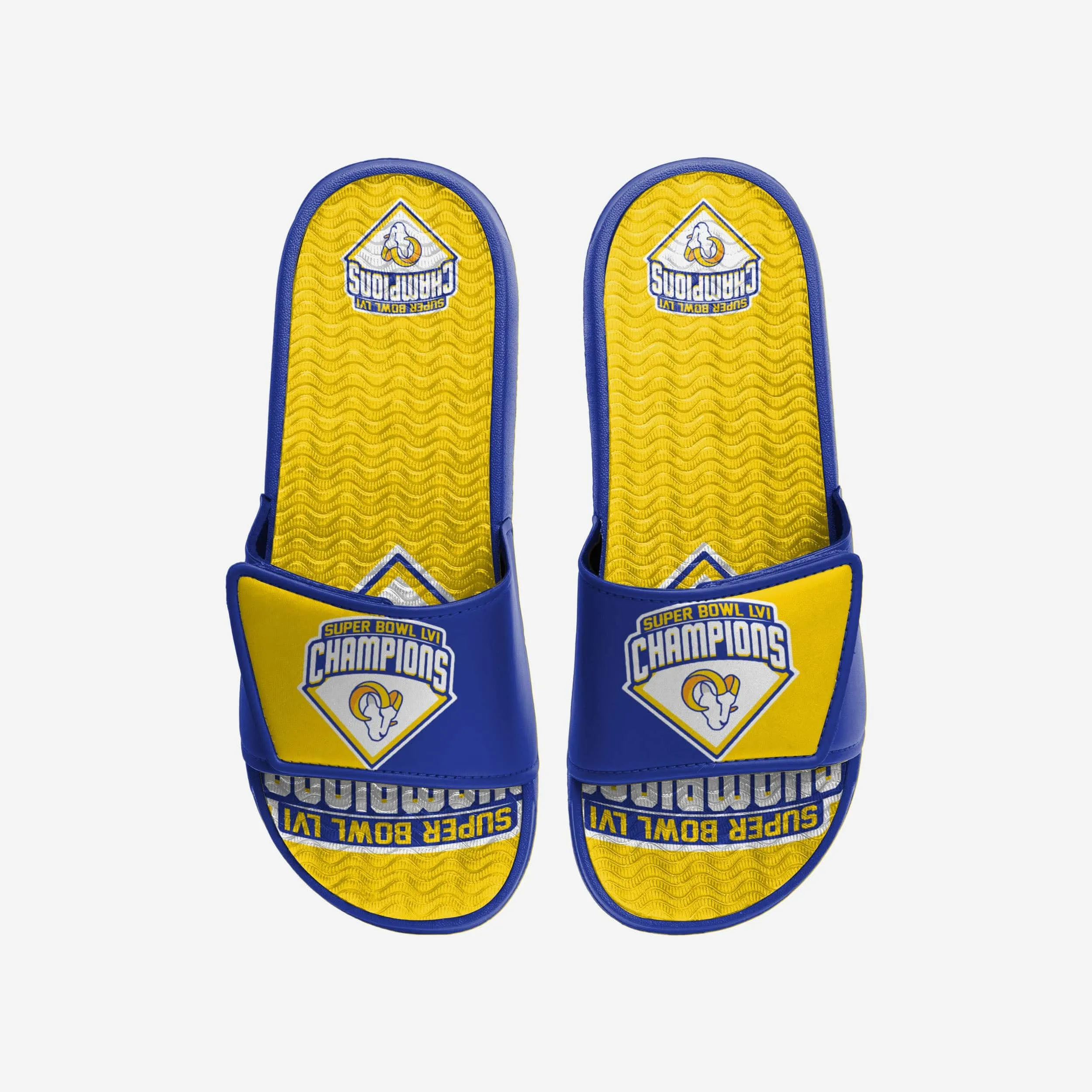 Los Angeles Rams Super Bowl LVI Champions Gel Slide