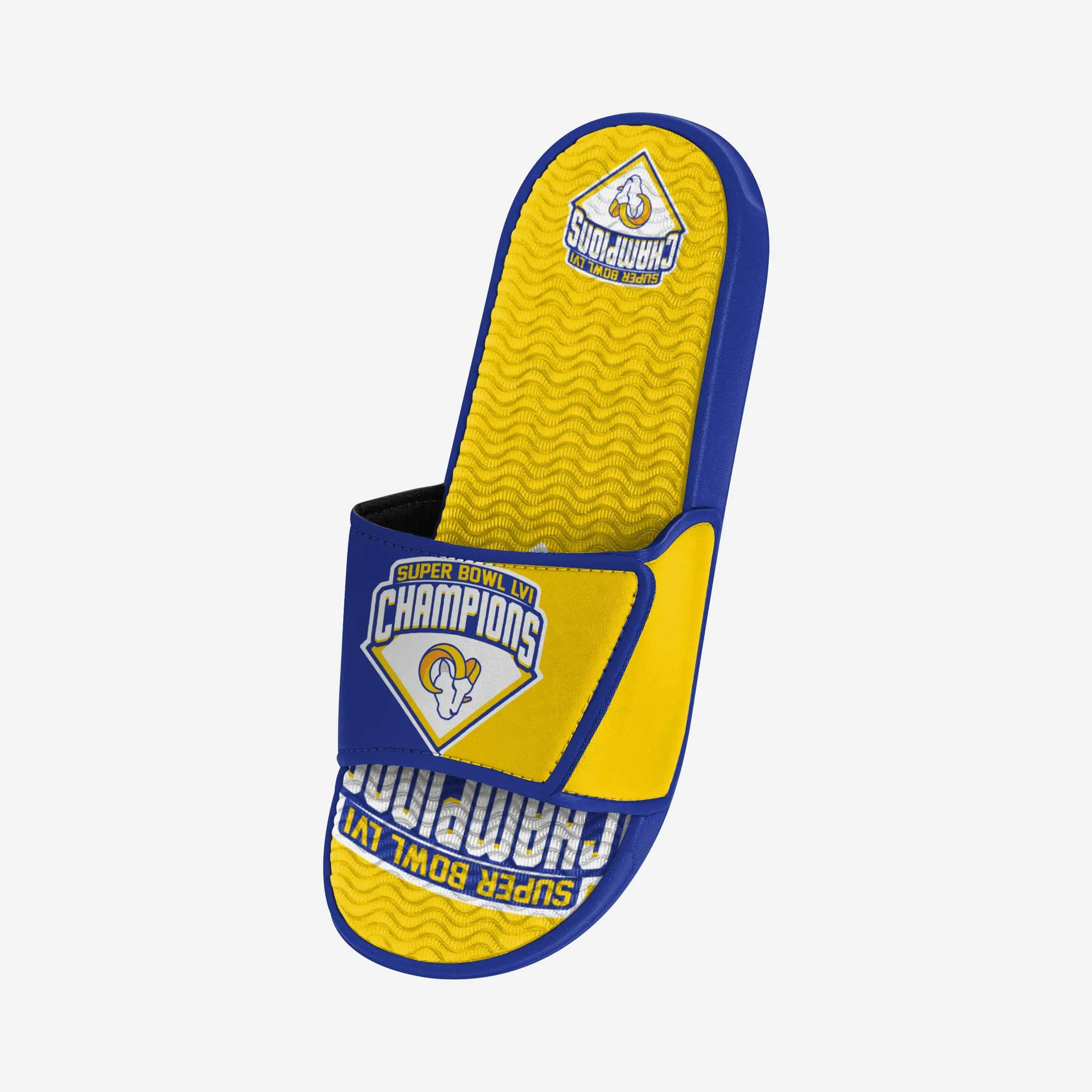 Los Angeles Rams Super Bowl LVI Champions Gel Slide