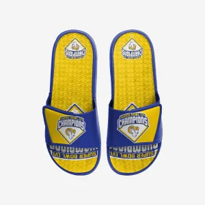 Los Angeles Rams Super Bowl LVI Champions Gel Slide