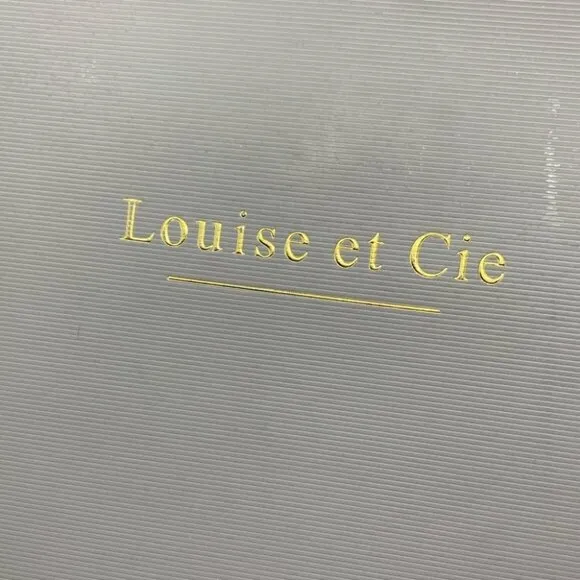 Louise et Cie Lo Ilsabelle Peep Toe Cage Zip Heels