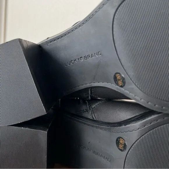 LUCKY BRANDWomen's Quinlee Block-Heel Ankle Booties