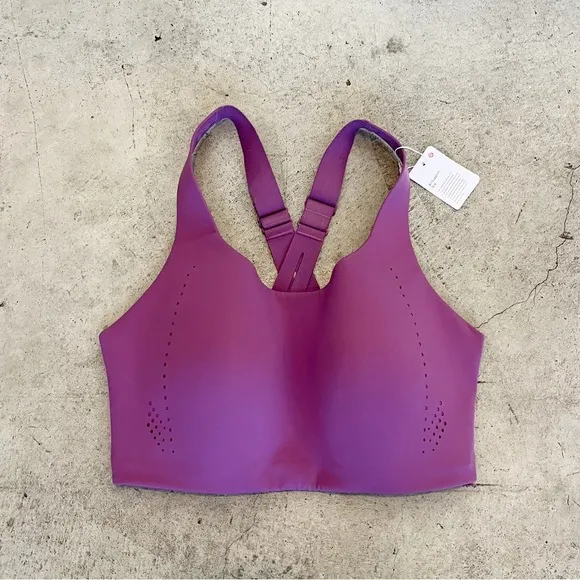 lululemon NWT AirSupport Bra in Vintage Plum/Vivid Plum 36DDD