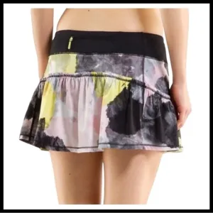 LULULEMON RARE Run Willpower Skirt in Citron Tinted Canvas