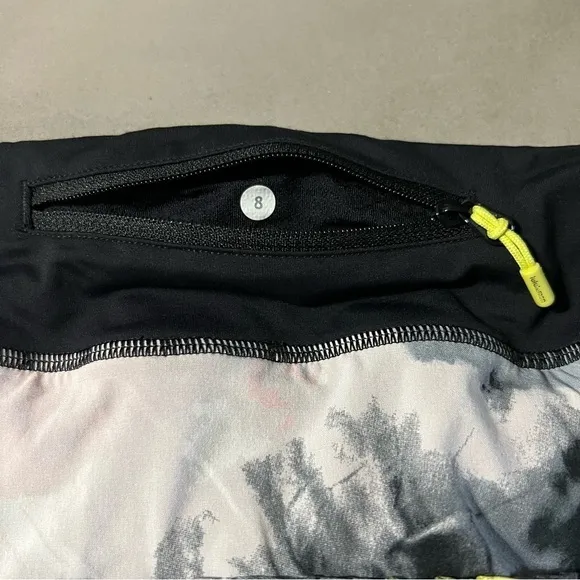 LULULEMON RARE Run Willpower Skirt in Citron Tinted Canvas