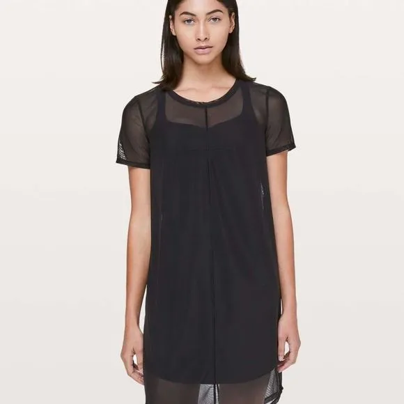 Lululemon Ready To Reach Dress Black