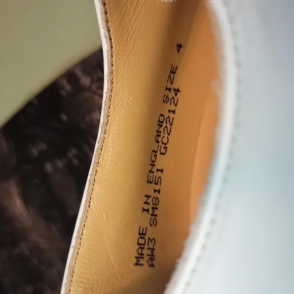 Made in England Dr. Martens Heeled Oxfords