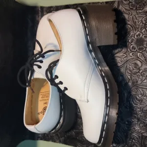 Made in England Dr. Martens Heeled Oxfords