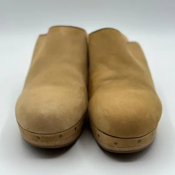 Madewell Ayanna Clogs Acorn Tan Size 7