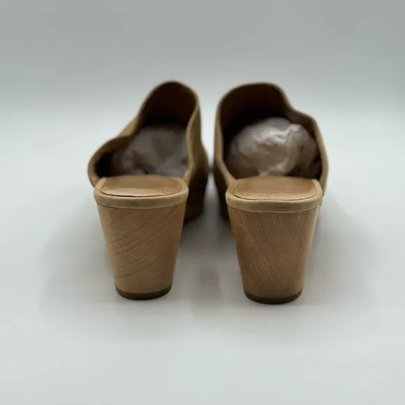 Madewell Ayanna Clogs Acorn Tan Size 7