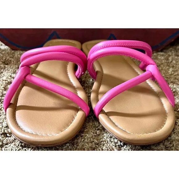 Madewell Bombe Leather Slides 8