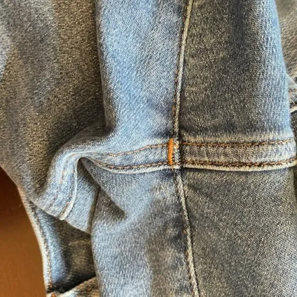 Madewell Cali Demi-Boot Jeans in Dorrance Wash Tencel Denim Size 32
