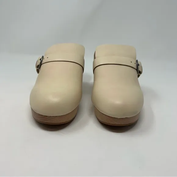 Madewell Monique Buckle Clogs Shoes Size 8 Women