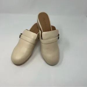 Madewell Monique Buckle Clogs Shoes Size 8 Women