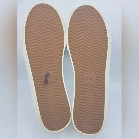 Madewell Sidewalk Slip-On Sneakers in Tie-Dyed Blue and White Recycled Canvas 10