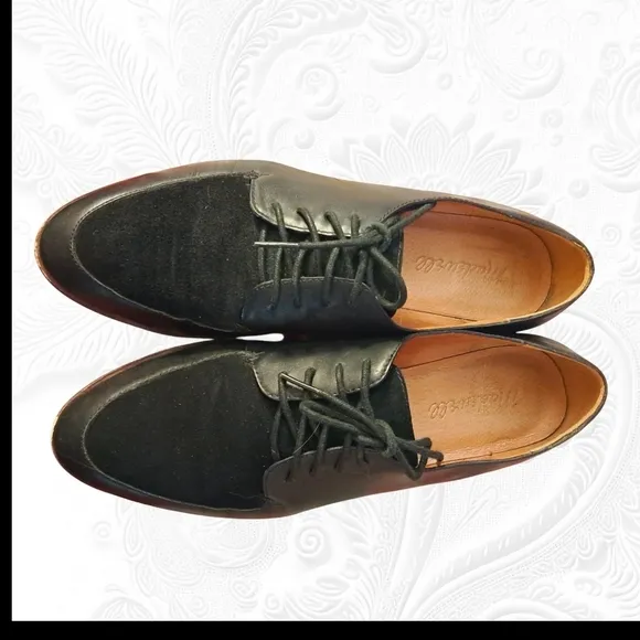 Madewell The Alex Oxfords Leather/Suede Size 9