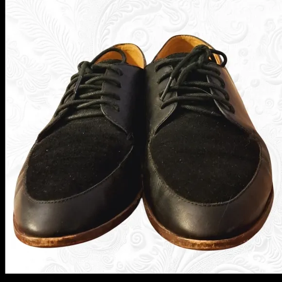 Madewell The Alex Oxfords Leather/Suede Size 9