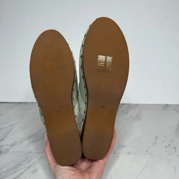 Madewell The Cecily Green Nubuck Clog 7 1/2