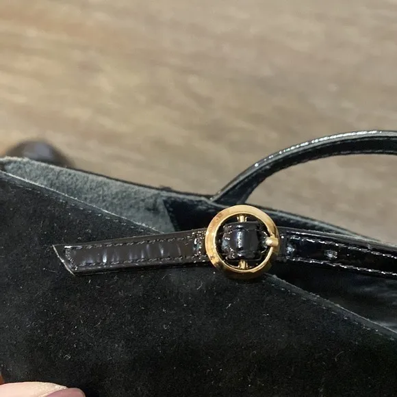 MADISON HARDING WEDGE T STRAP HEELS | Size 9