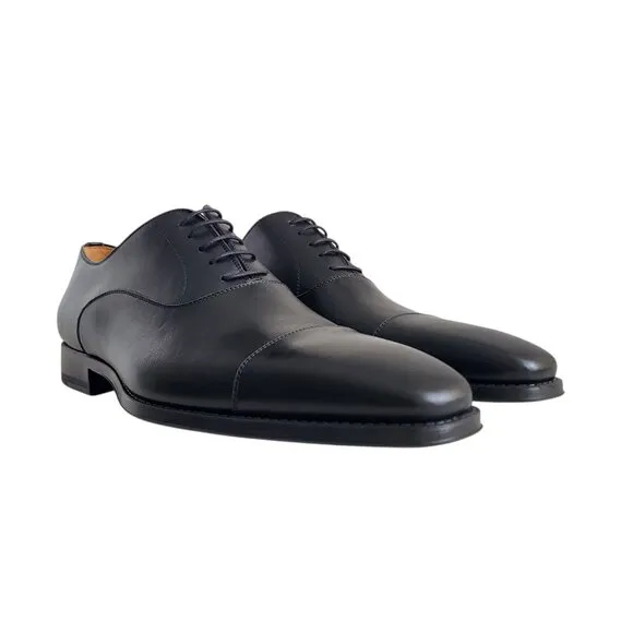 Magnanni Cap Toe Oxfords in Black Men's Size 14