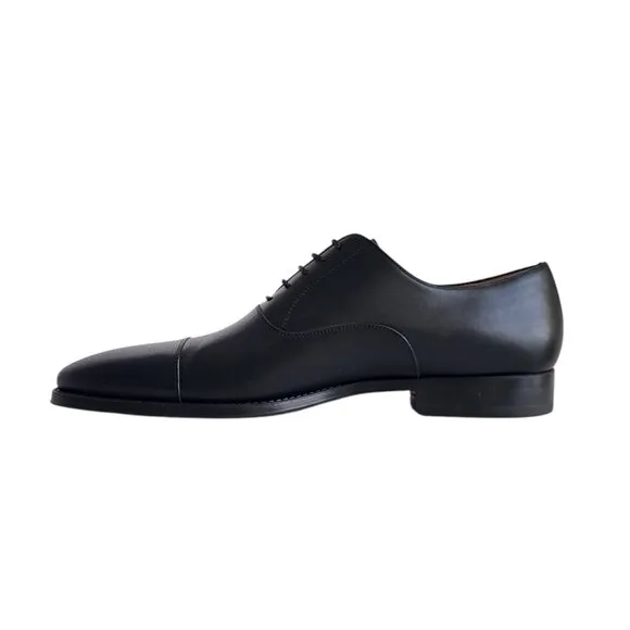 Magnanni Cap Toe Oxfords in Black Men's Size 14