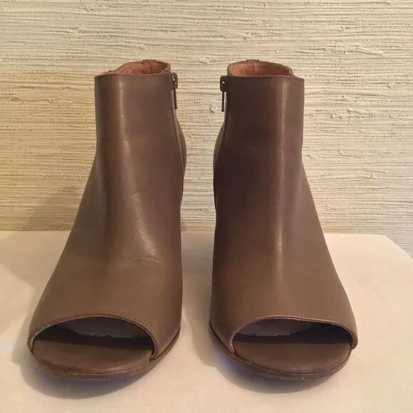 MAISON MARTIN MARGIELA Open Toe Booties Peeptoe Heels