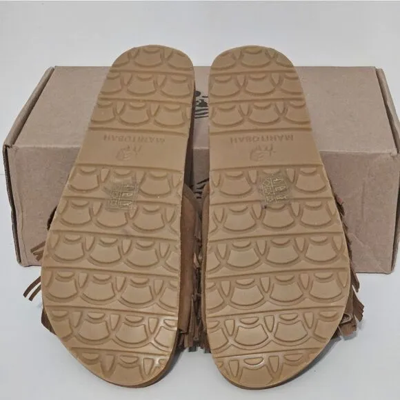 Manitoba, Womens,  Wasaga Leather slides. NIB-Size 9