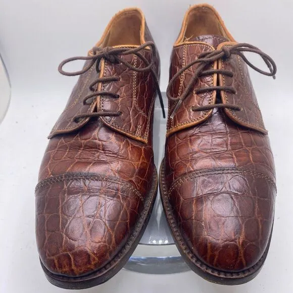 Mannina Ponte Vecchio Firenze Made InItaly Brown Leather Women's Size 7 Oxfords