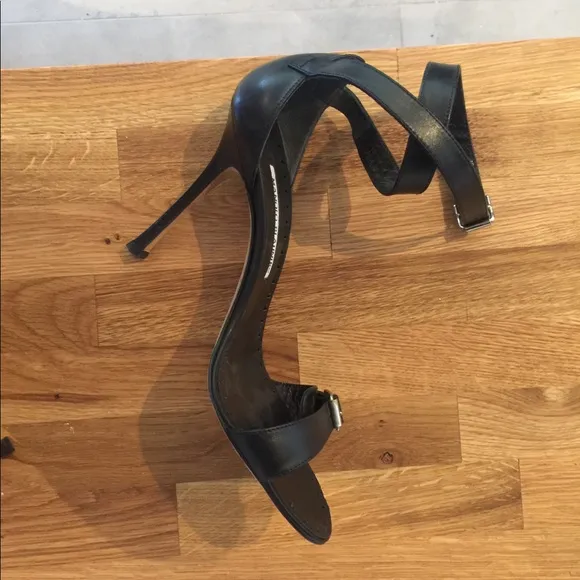 Manolo Blahnik Black High Heels