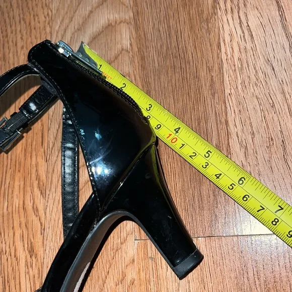 Marc Fisher Jeweled Rhinestone Open Toe High Heels NWOT