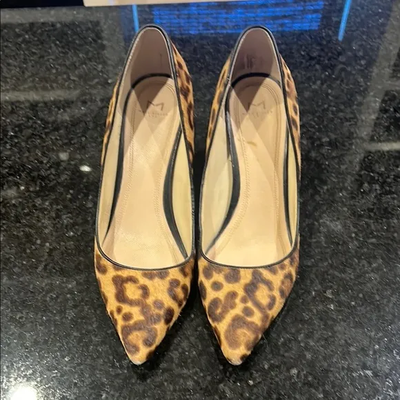 Marc Fisher Leopard Print Women's Block Heels - size 9