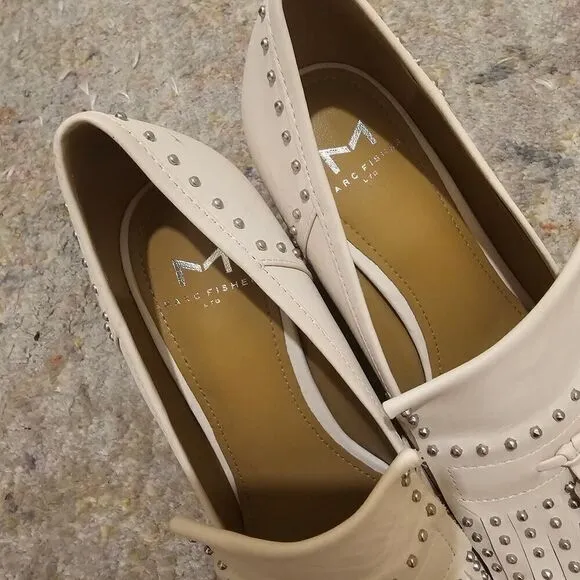 Marc Fisher LTD Mellie Tassel Block Heels Size 7